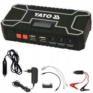 Klinový remeň kosačky - Yato Powerbank 12000 MAH LCD Štart -up