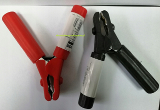 Klinový remeň kosačky - Żabka Clamp pre štartovacie káble 600a mínusowa