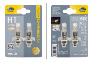 Žiarovky - Žiarovka H1 55W 12V +60 x2 hella 8GH223498214 MIRS