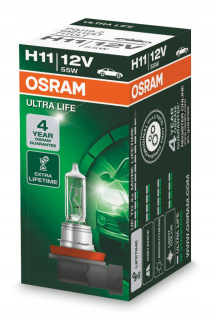 Žiarovky - Žiarovka H11 12V 55W 12V OSRAM Ultra Life Long Life