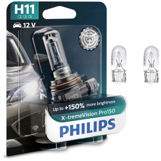 Žiarovky - H11 Bulb Philips X-Treme Vision Pro150 +150%