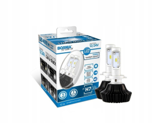 Žiarovky - Bosma H7 12/24V 4000LM 6000K CANBUS LED žiarovka