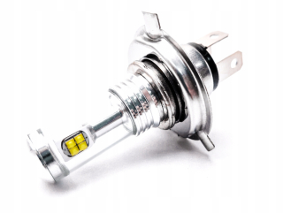 Žiarovky - LED žiarovka H4 DC12V-24V CANBUS ultra silná biela