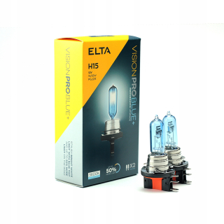 Žiarovky - Žiarovky H15 12V 55W PGJ23T ELTA Vision ProBlue+50%
