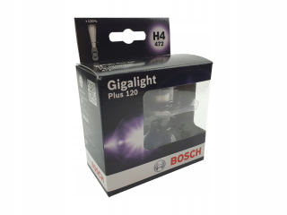 Žiarovky - H4 Gigalight Plus +120% 12V 60/55 W Duopack žiarovky