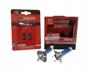 Žiarovky - H7 extrémne xenónové žiarovky 12V 55 W +W5W Blue Effect