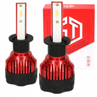 Žiarovky - LED žiarovky H1 GT ZES K5 COB +300% silná žiarovka