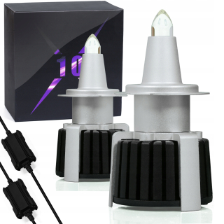 Žiarovky - LED žiarovky H7 R10 COB 360 veľmi silné 20 000 lm