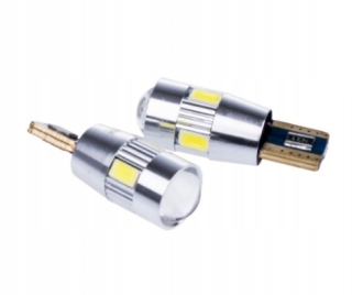 Žiarovky - LED žiarovky W5W T10 6 SMD CANBUS CAN-BUS 2 PCS