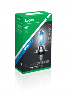 Žiarovky - Lucas Light Booster Sport XR H7 12V 100W žiarovky