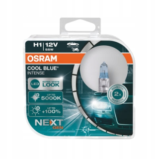Žiarovky - H9B LED žiarovky 9-30V CANBUS CSP 2 ks silné biele