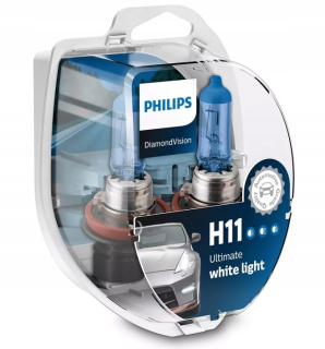 Žiarovky - Bulbs Philips H11 Diamond Vision 5000K Xenon EF.