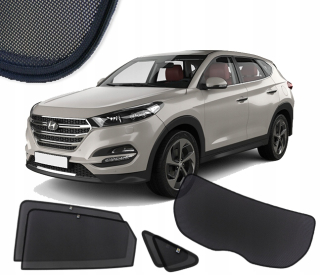 Slnečná clona do auta - Závesy venované spoločnosti Hyundai Tucson III 2015-