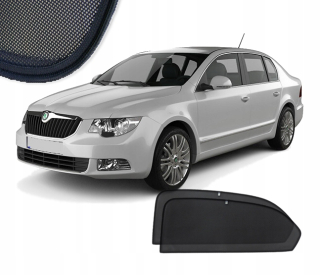 Slnečná clona do auta - Formy predné zadné zadné Dodge Ram 4-dvere 2009-