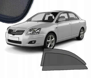 Slnečná clona do auta - Závesy pre Toyota Avensis 2 II hatchback sedan