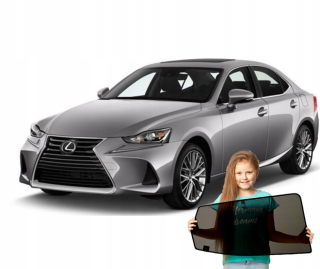 Slnečná clona do auta - Závesy na Lexus sú magnety 3 iii