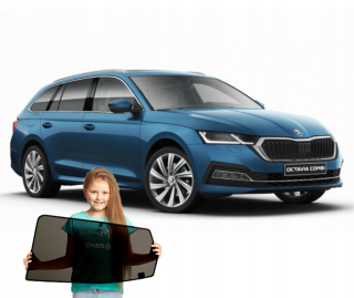 Slnečná clona do auta - Škoda Octavia 1. januára 1997-2010r Sedan Door Squaring
