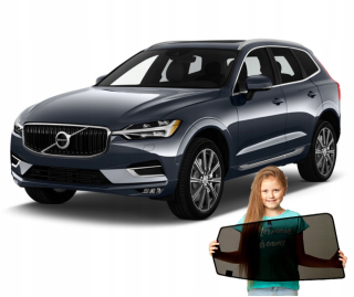 Slnečná clona do auta - Volvo XC60 II 2 Závesy z roku 2017-
