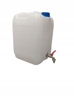 Kanister na benzín - Tank Bubble Tank 20L pre vodu s kohútikmi