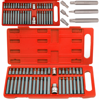 Bity - Sada kľúčových bitov imbus spline torx 40 el bity p