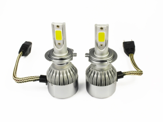 Žiarovky - H7 LED COB 72W 8000 LM žiarovky deň/noc