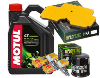 Motul Filtre nastavujú sviečky Kawasaki ER-6F 06 R