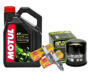 Motul Set Filtre sviečky Kawasaki ER-6N 07-16