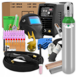 Invertor Welder Spartus set10-Easytig203pdc-pak-17-4 10-200 a