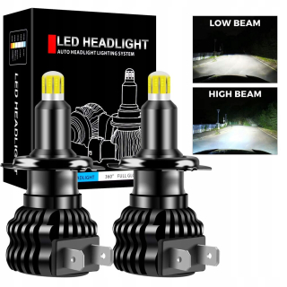 Žiarovky - Sada LED žiaroviek H7 žiarovka +400% Schválenie
