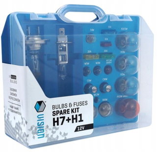 Žiarovky - Sada nádrže H7 + H1 12V 19 Žiarovky Sada žiaroviek.