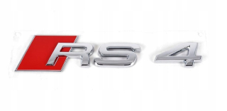Emplapse pečiatka logo Audi rs4 strieborný lesk