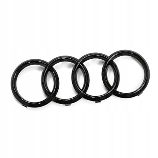 Logo Sign Audi 82A071801 Čierna pre chladič
