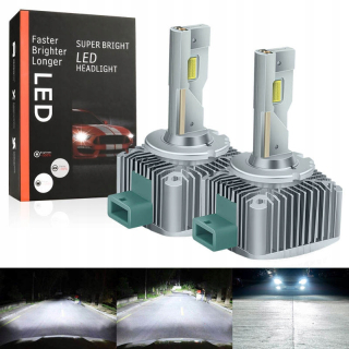 Žiarovky - Vlákna D1S LED HID XENON P&P Ultra White 2 PCS