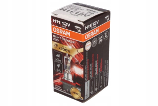 Žiarovky - Žiarovka 1PC H11 12V OSRAM Night Breaker 200 3700K