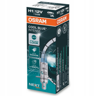 Žiarovky - Žiarovka H1 osram cool modrá intenzívna xenón 5000k