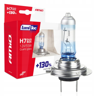 Žiarovky - Žiarovka H7 12V 55 W Lumitec +130% Xenon Look 4300K