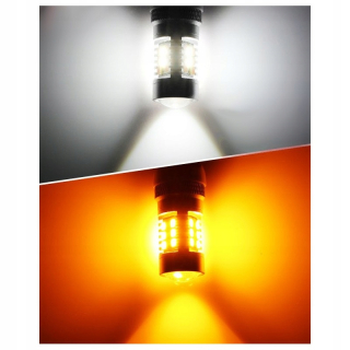 Žiarovky - LED BAY15D 12-24V 20W Dvojfarebný CANBUS