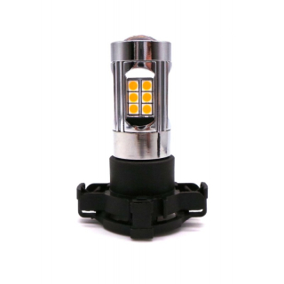 Žiarovky - LED žiarovka PY24W PY24 12V 1400LM CANBUS ORANGE