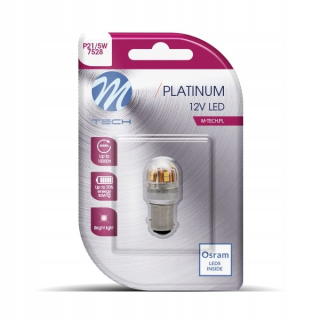 Žiarovky - LED žiarovka zliatina Loby P21/5W Canbus Cold White