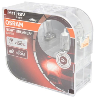 Žiarovky - Żarowka Osram H11 Nightbreaker Silver +100%