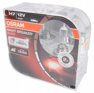 Žiarovky - Żarowka Osram H7 Nightbreaker Silver +100%