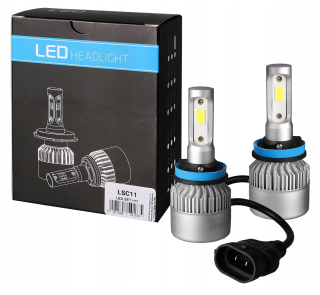 Žiarovky - H11 LED žiarovky sada 12/24V 6500K 80W CANBUS