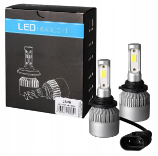 Žiarovky - HB4 LED 9006 žiarovky sada 6500K 80W CANBUS