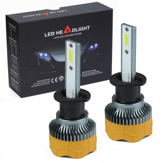 Žiarovky - LED žiarovky H1 N8 80W DOP 12V 24V sada 20 000 lm