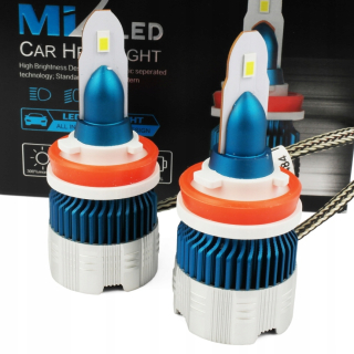 Žiarovky - LED žiarovky H11 MI2 CSP 56W DEN/NOC 300% Svetlo
