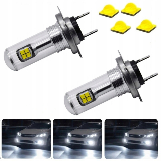 Žiarovky - LED žiarovky H7 12V 80W CANBUS ultra silné biele