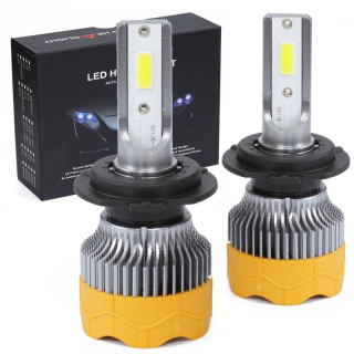 Žiarovky - LED žiarovky H7 N8 80W DOP 12V 24 V sada 20 000 lm