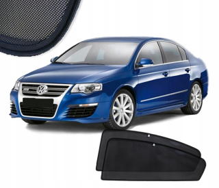 Slnečná clona do auta - Sedanové záclony VW Volkswagen Passat B6 (2005-2010)