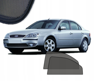 Slnečná clona do auta - Vyhradené záclony Ford Mondeo 3 Sedan 2000-2006