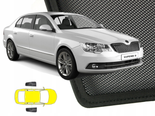 Slnečná clona do auta - MATA MAT WOWNE SILVER SILVER XL 200x100
